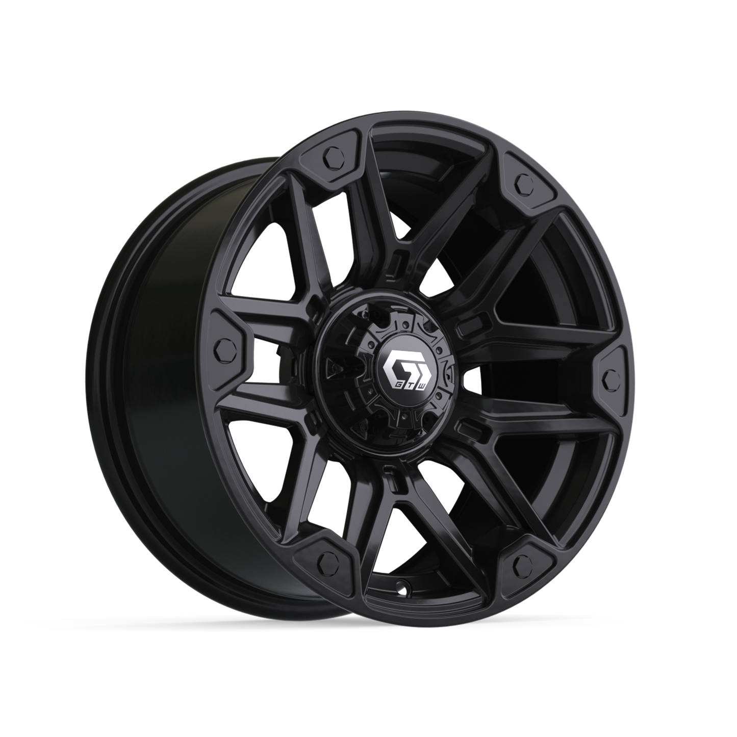14"GTW Graffiti Gloss Black Wheel