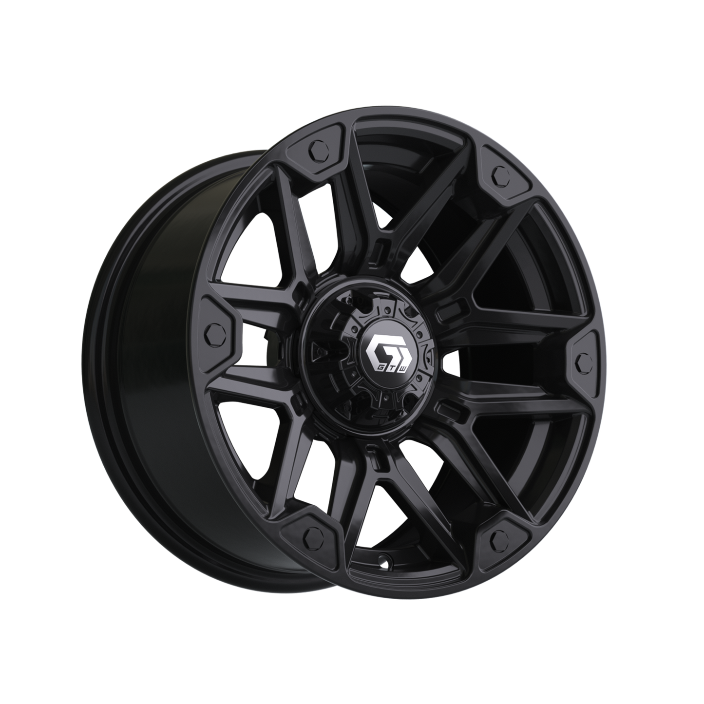 14"GTW Graffiti Gloss Black Wheel