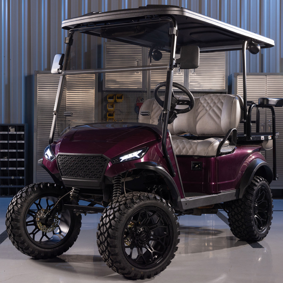 Sale Limited Edition MadJax® Storm Body Kit for EZGO TXT – Amethyst Purple