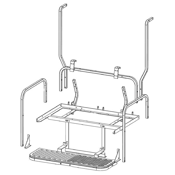 GTW MACH3 Flip Frame Only (No Cushions) Yamaha G19-22