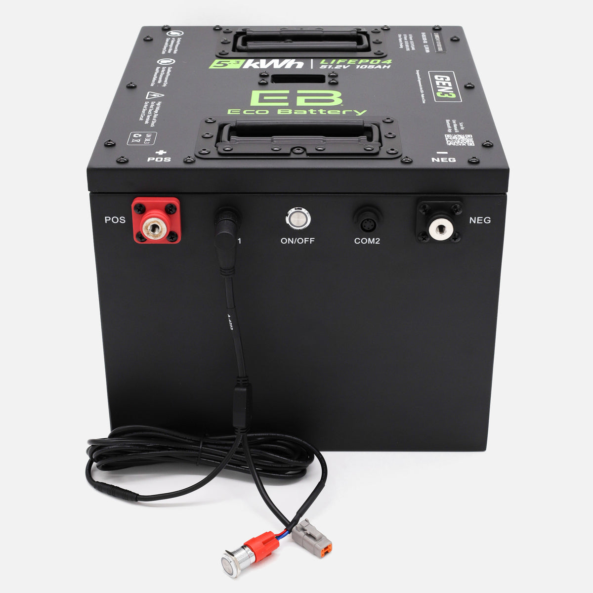 Yamaha G29/Drive 2007-2010 Eco Lithium 51.2V 160Ah GEN3 Battery Bundle 10 year warranty