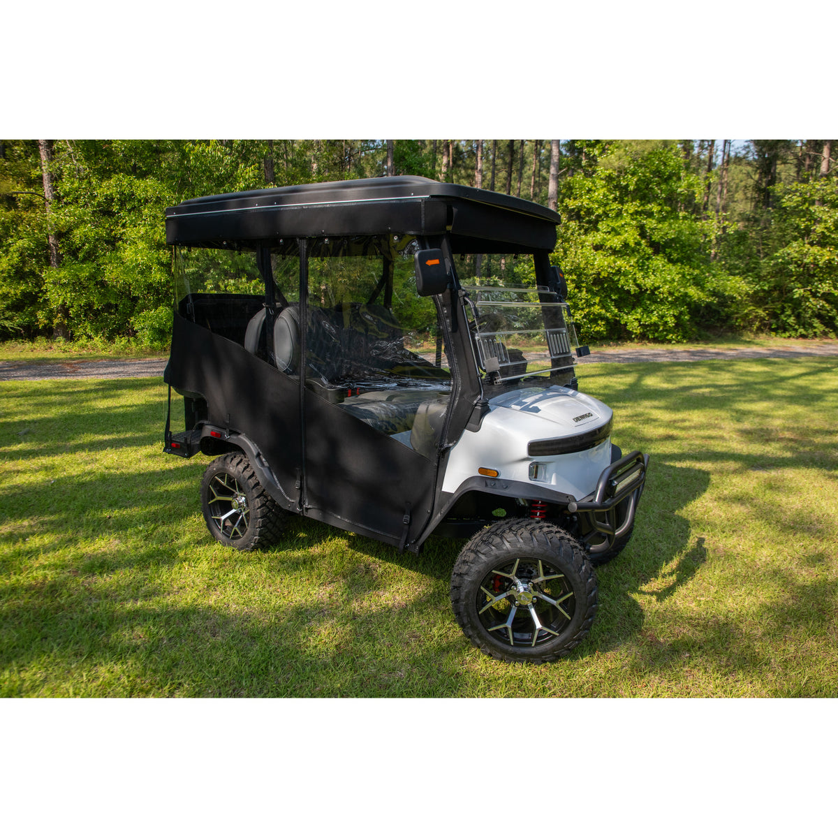 RedDot Denago Nomad XL 2+2 Black 3-Sided Track Style Enclosure & Valance