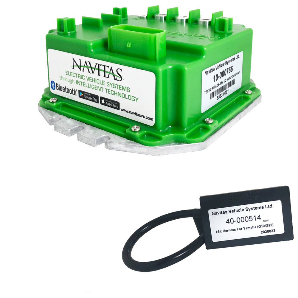 Navitas 440-Amp 48V Controller for Yamaha G19 & G22 (1996–2007) – Plug-and-Play