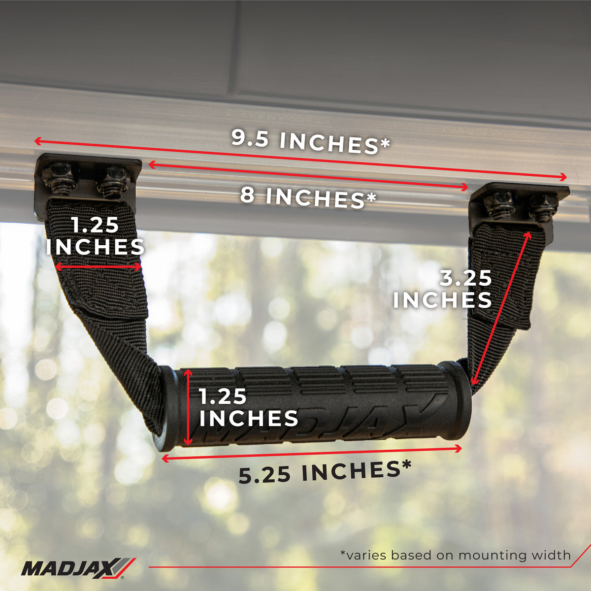 MadJax XSeries Storm Soft Style Grab Handle for 84 inch top