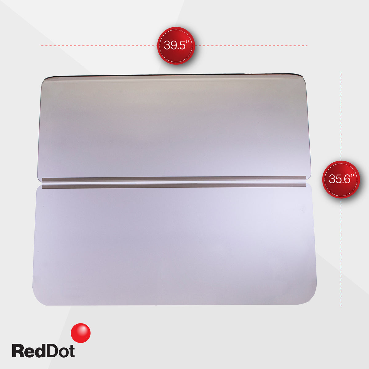Tinted Club Car DS Folding Windshield - 1/4" (Years 1982-1999)