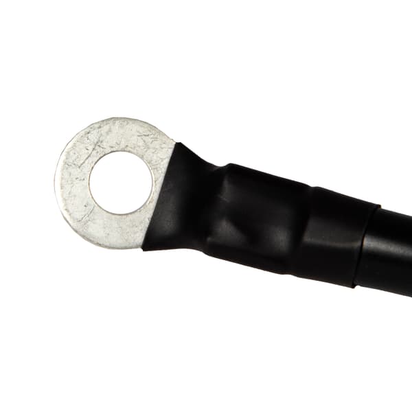 12 Inch 4-Gauge Black Battery Cable