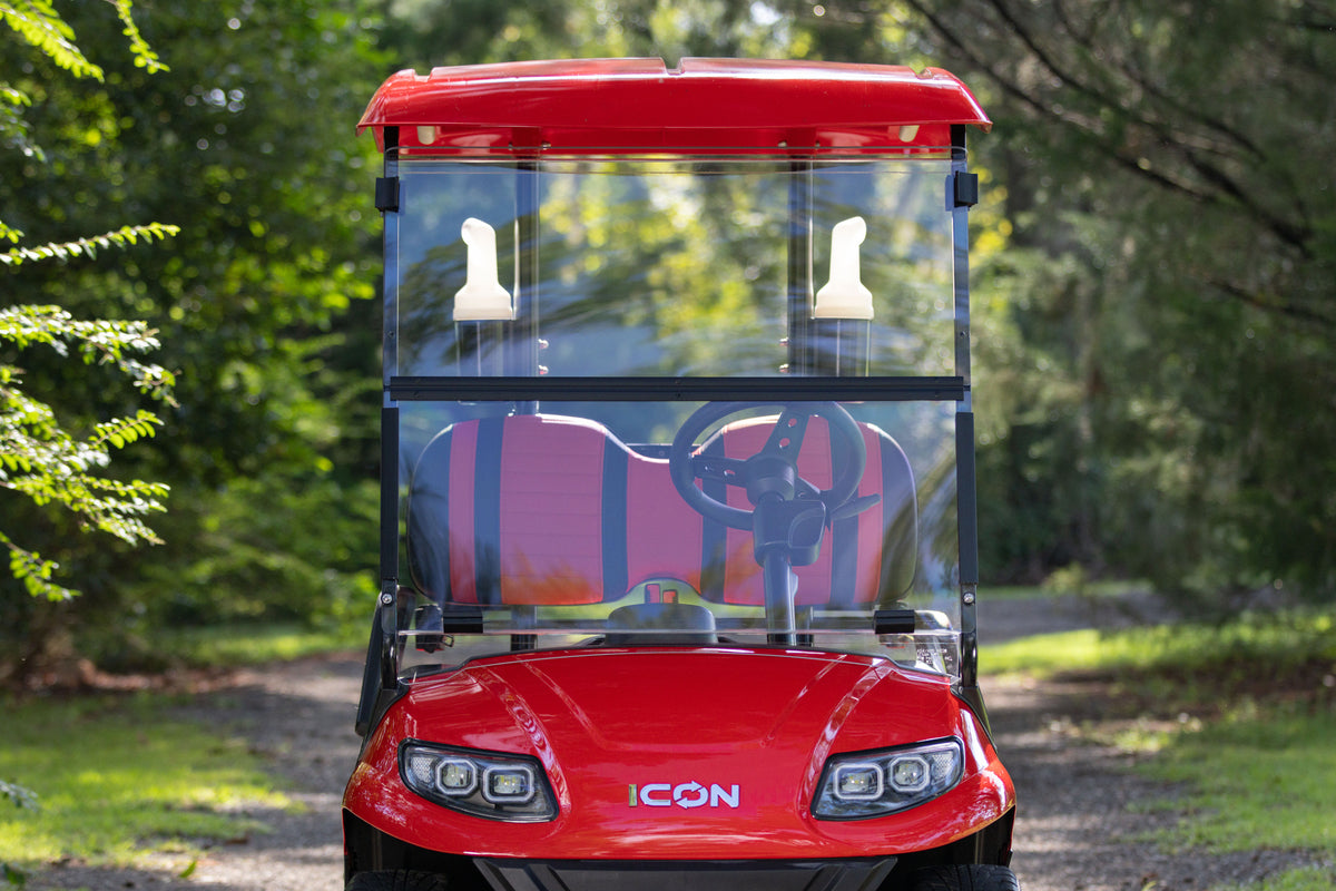 Clear Folding Dot As5 windshield for Street legal Golf Carts - Choose your model