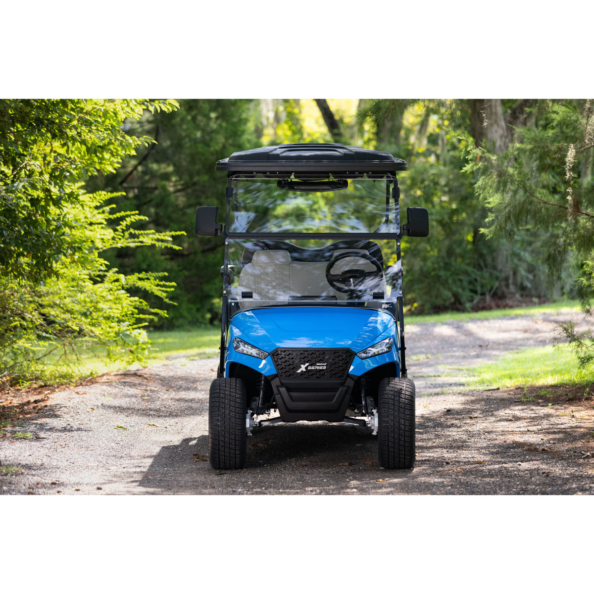 Clear Folding Dot As5 windshield for Street legal Golf Carts - Choose your model