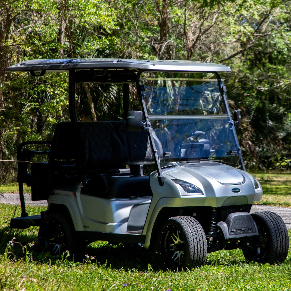 RedDot Star EV Sirius Tinted 1/4" Folding Windshield Made in USA