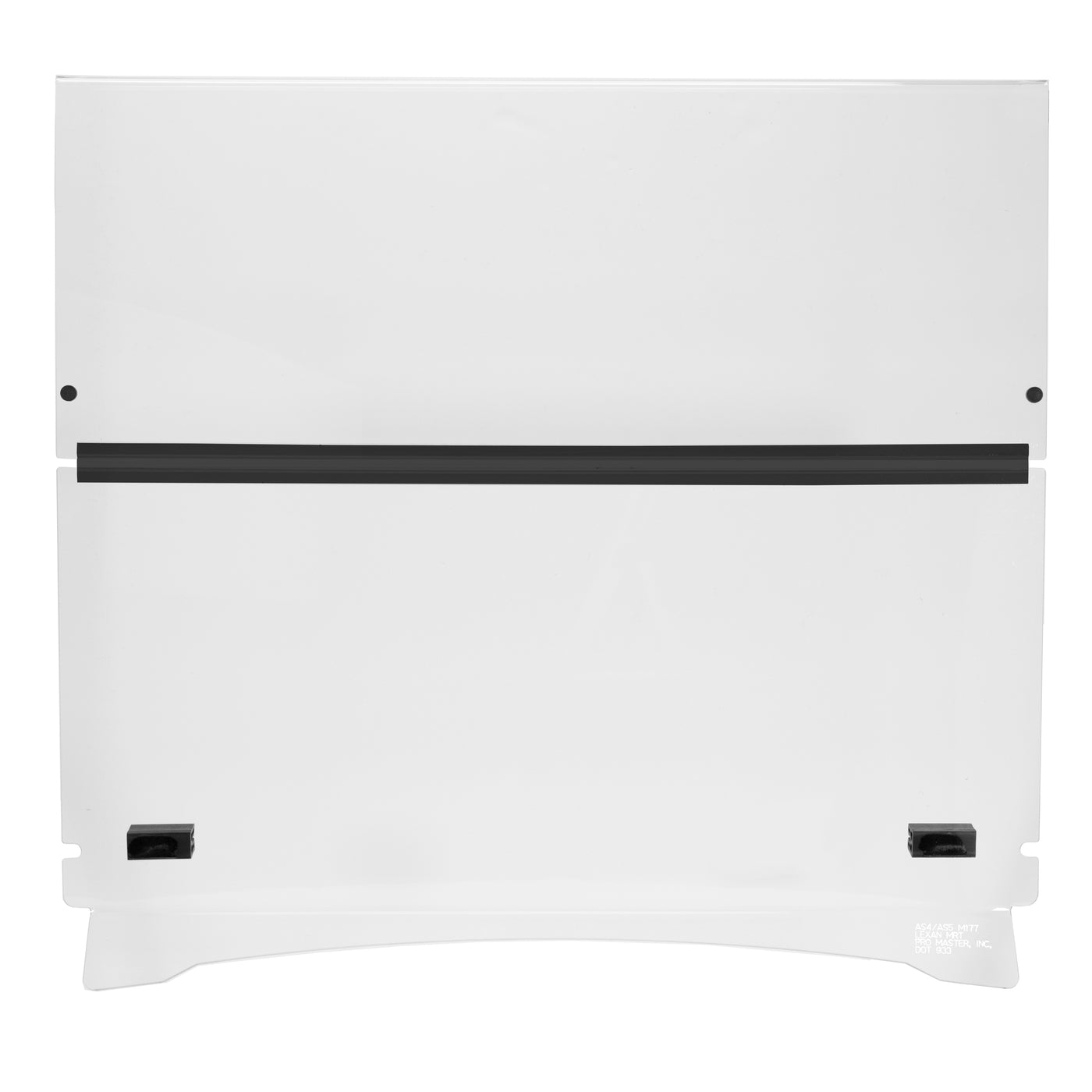 Clear Folding Dot As5 windshield for Street legal Golf Carts - Choose your model