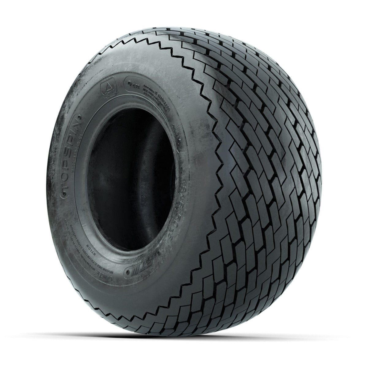 TIRE, 18X8.5-8 4PR TOPSPIN SAWTOOTH, DOT