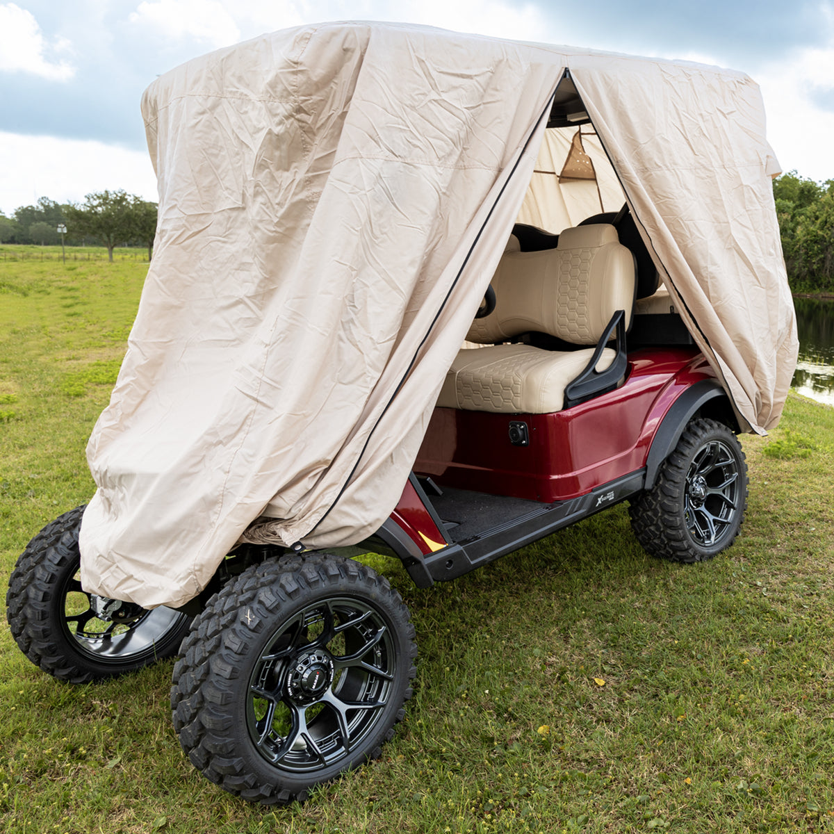 Highest Quality RedDot Golf Cart Cover for EZGO Yamaha Club Car with 84" Tops