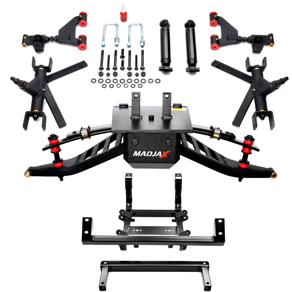 4" MadJax King XD Lift Kit for Gas Yamaha Drive2 with Independent Rear Suspension