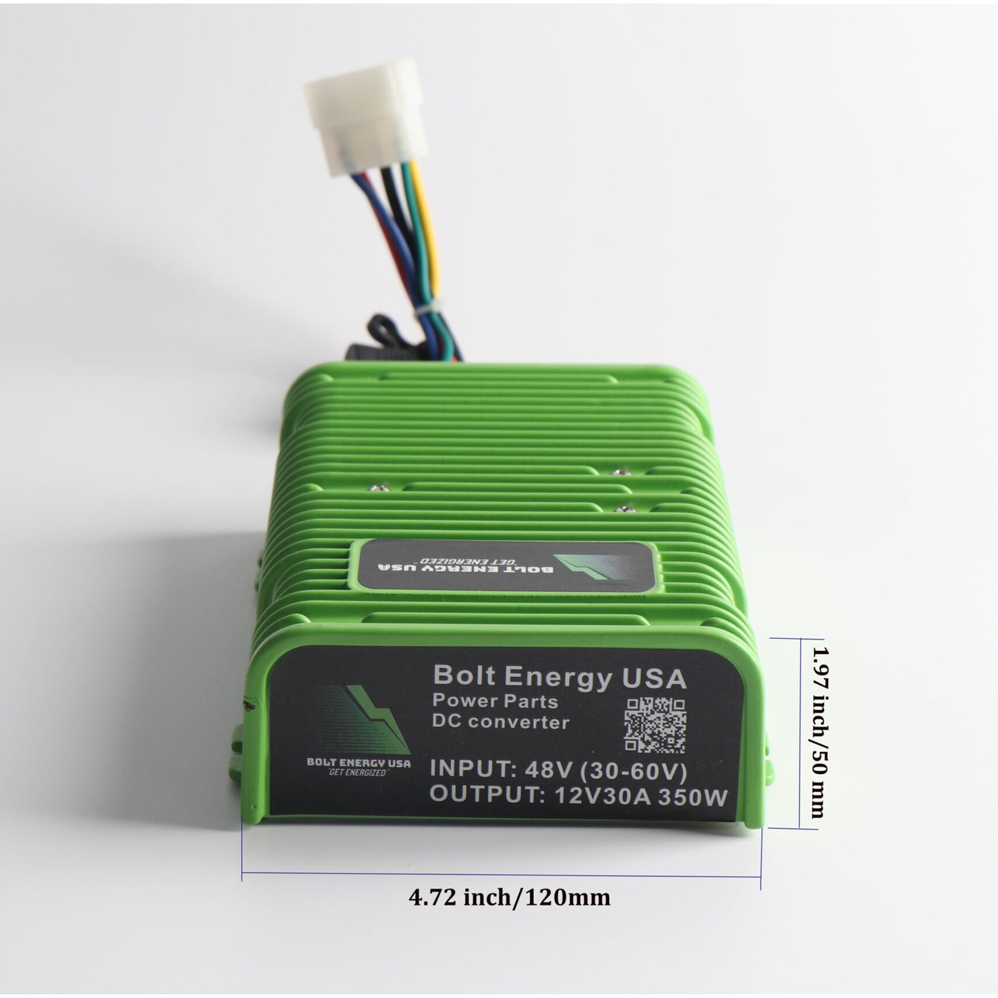 Bolt Energy USA 48V DC/DC Voltage Reducer (36V Compatible) | Golf Cart & LSV