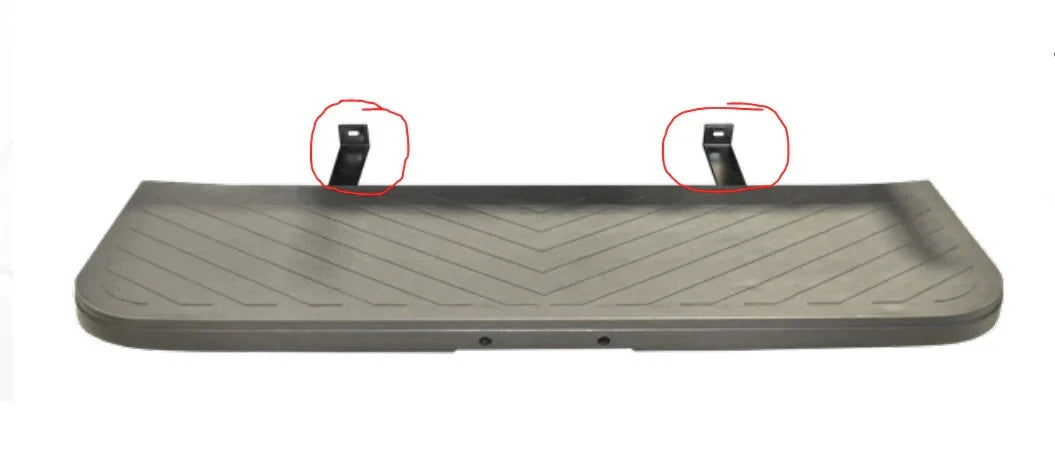 EZGO TXT Mounting Brackets for GTW Mach3 Footrest | Bagwell Bracket Connector