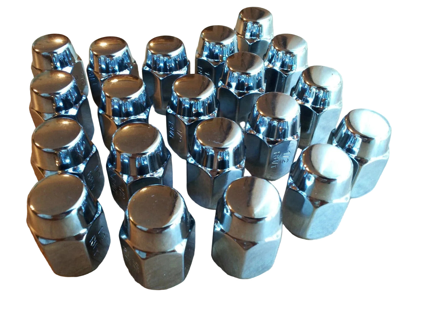 16 Metric Chrome Acorn Lug nuts for GTW Wheels 12mm x 1.25