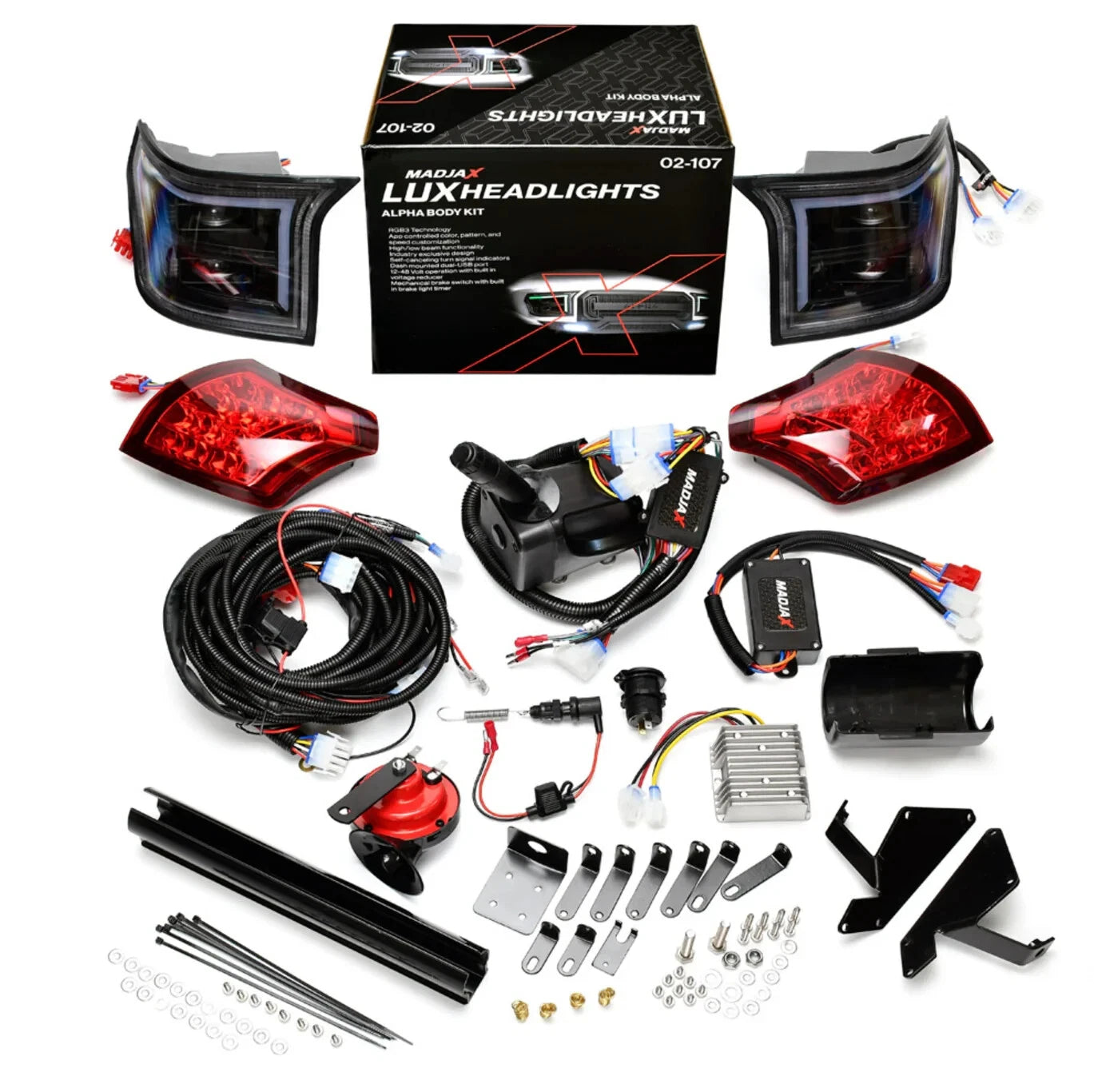 LUX Edition Alpha Body Kit + LUX Light Kit + Deluxe Grille - Precedent Choose Color