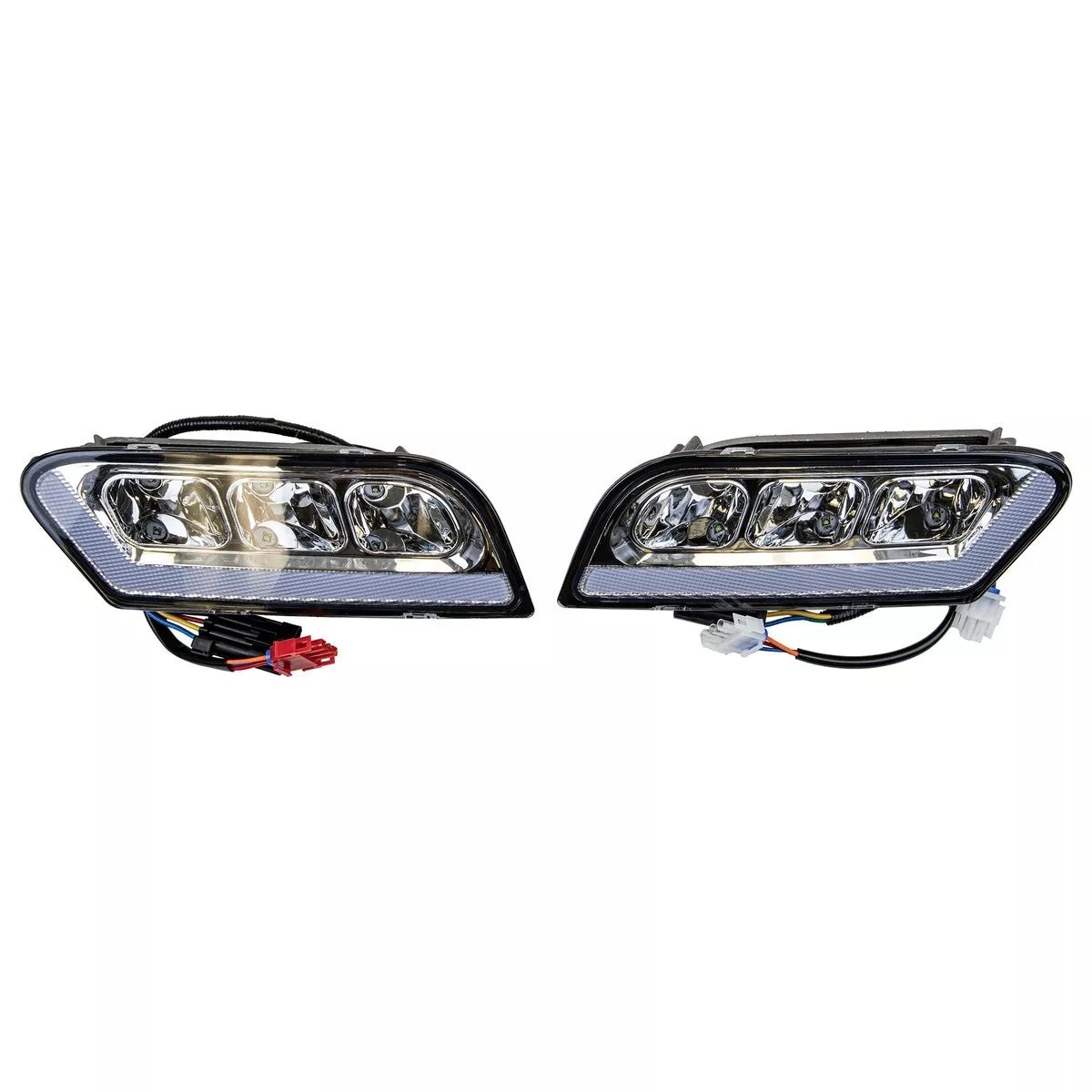 Club Car Onward Golf Cart LED RGB Headlight Only Kit MadJax LUX LT Color Lights