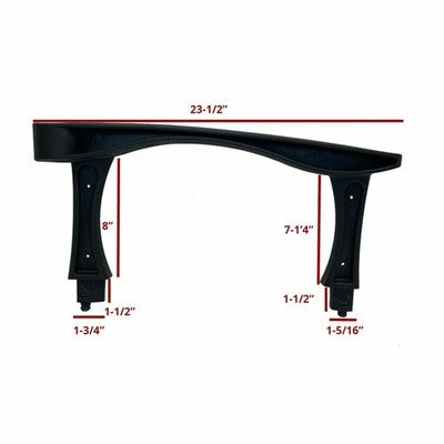 Madjax Genesis 250/300 Driver Side Arm Rest Replacement
