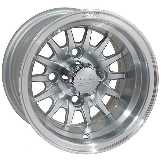 GTW Medusa 10x7 Machined Silver Wheel