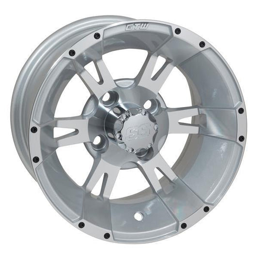 GTW Yellow Jacket 12x7 Machined Silver Wheel