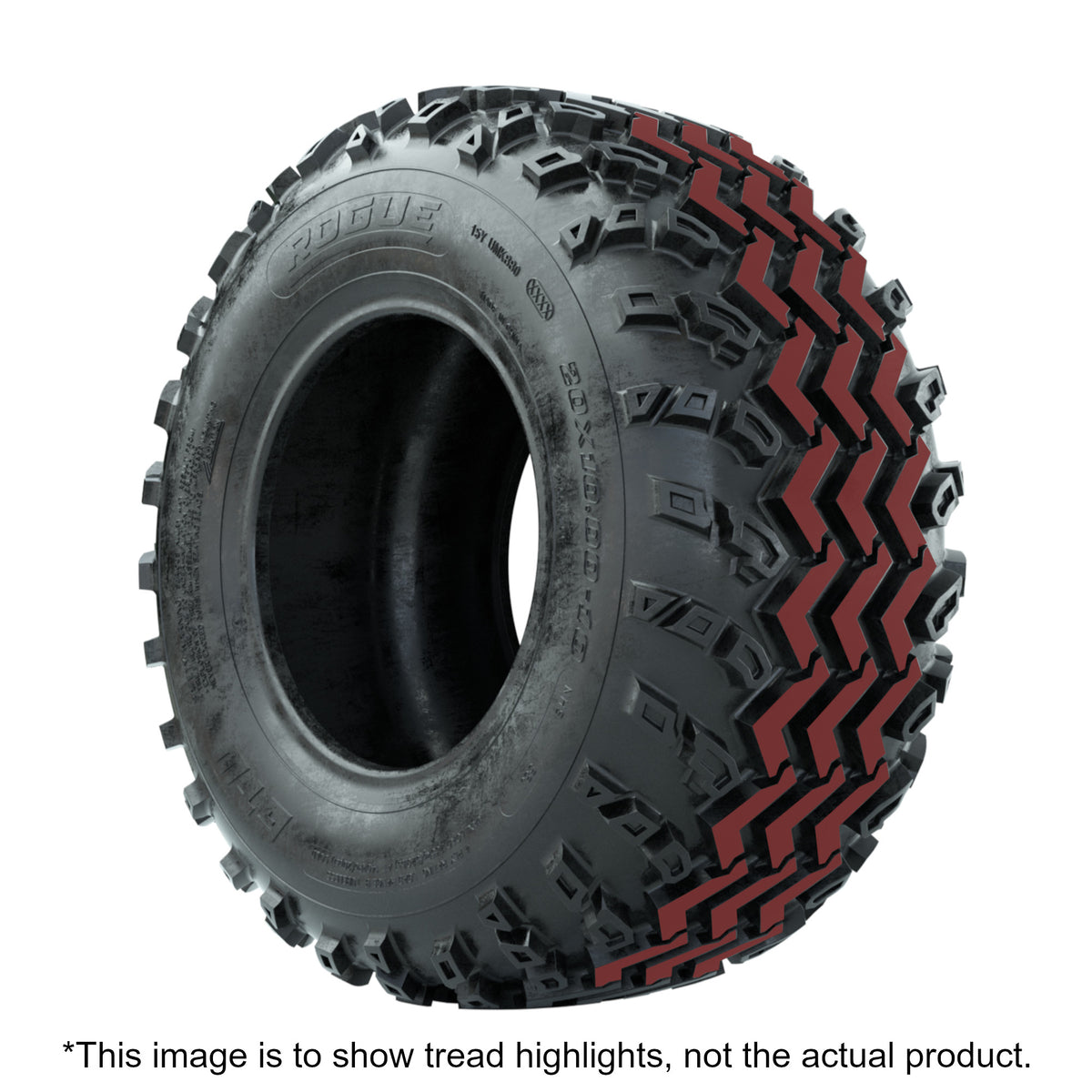 GTW Rogue 18x9.50-10 All-Terrain Golf Cart Tire (4-Ply)