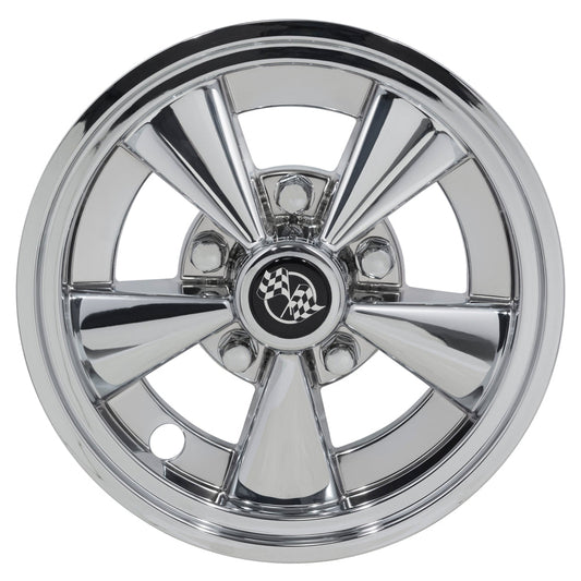10" Rally Classic Chrome Wheel Cover (Universal Fit)