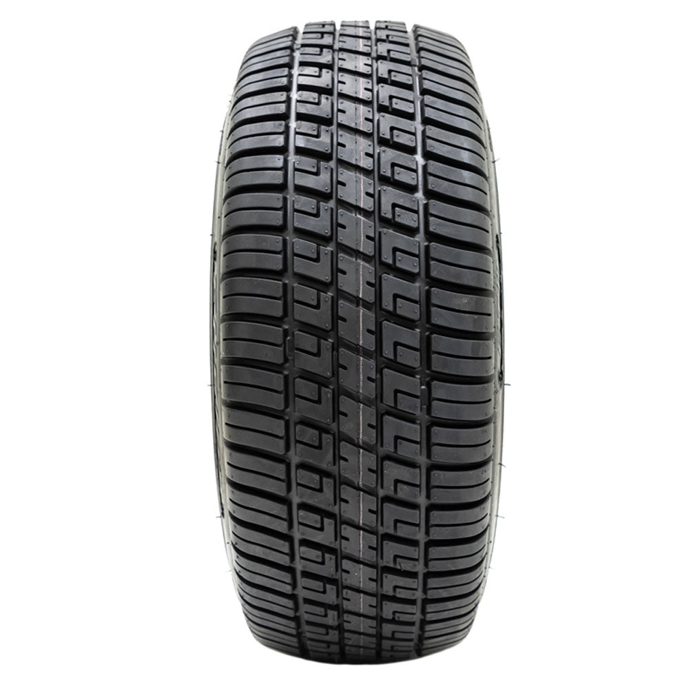 GTW Specter 14" Chrome Wheels with 18" Fusion DOT Street Tires — Set of 4