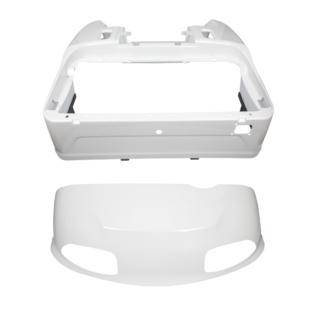 EZGO RXV Summit White Front Cowl & Rear Body Kit (2008-2023)