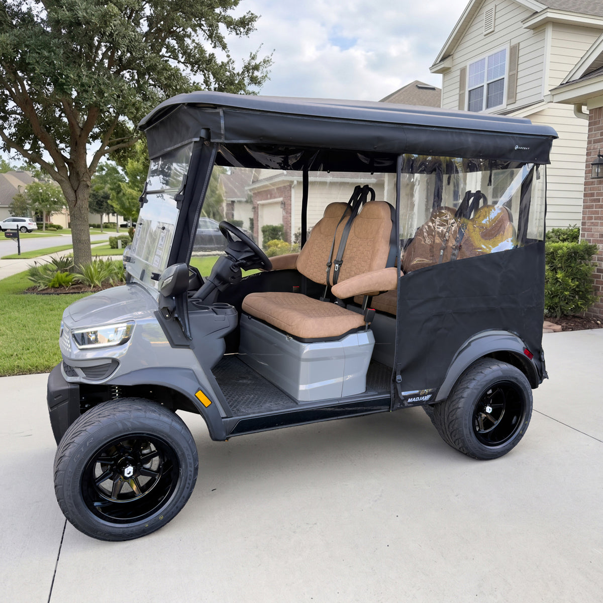 RedDot Chameleon 3-Sided Black Enclosure – Madjax Ascent 4-Passenger (Track Style)