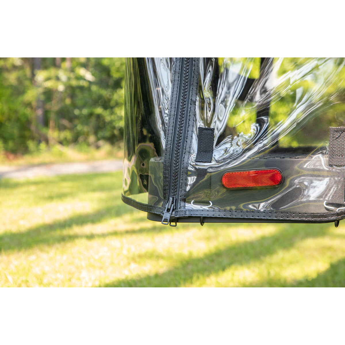 RedDot Denago Nomad XL 2+2 Black 3-Sided Track Style Enclosure & Valance