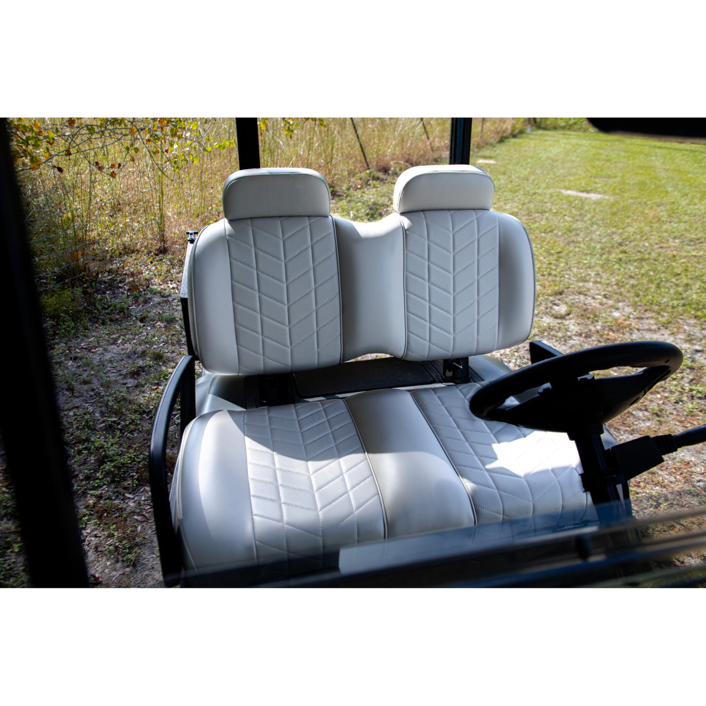MadJax Aviator Front Seat Cushions for Yamaha Drive, Drive2 & ICON – Graphite