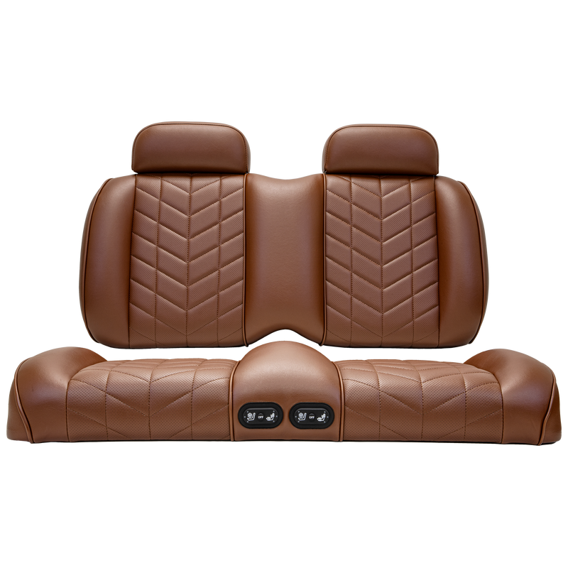 EZGO TXT & RXV AVIATOR COFFEE THERMAFLEX HEATED COOLED SEAT CUSHIONS