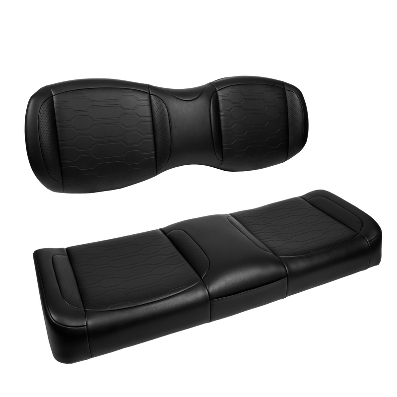 MadJax Black Aspen Rear Seat Cushions | Fits GTW Mach3 & Madjax Genesis 250/300