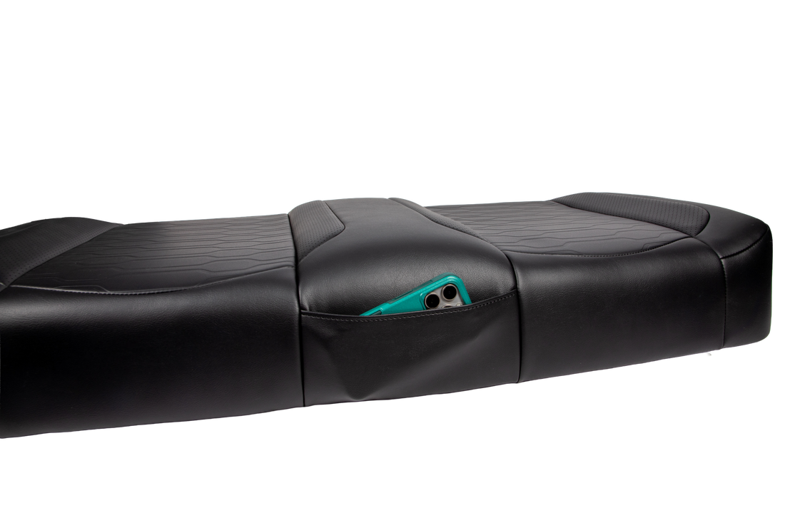 MadJax Black Aspen Front Seat Cushions | Club Car Precedent, Tempo, Onward