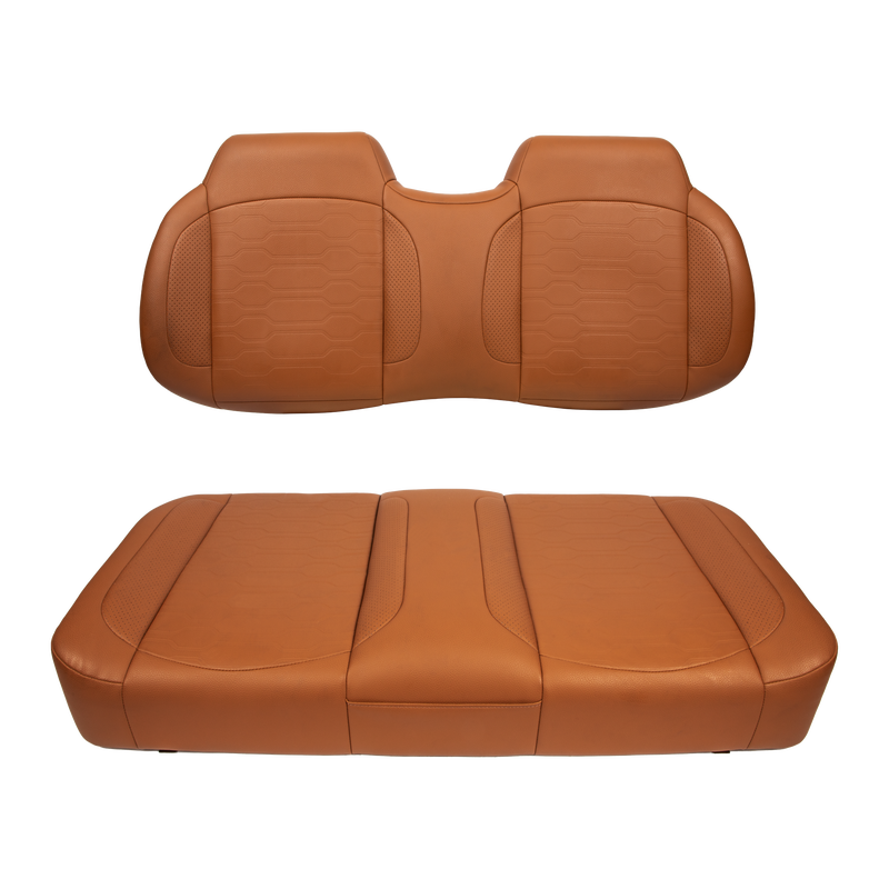 MadJax Caramel Aspen Front Seat Cushions | Club Car Precedent, Tempo, Onward