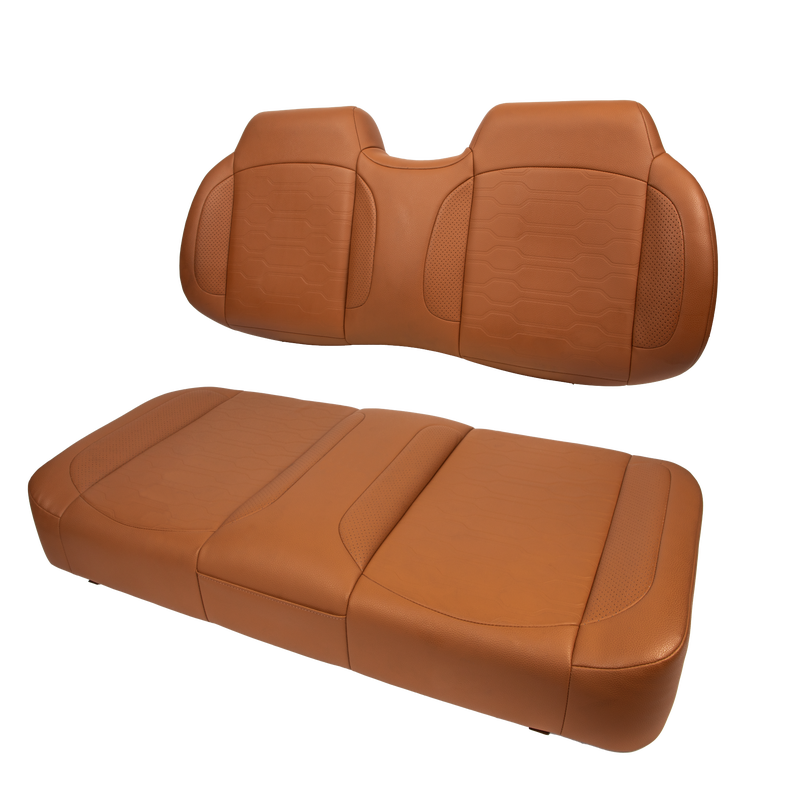 MadJax Caramel Aspen Front Seat Cushions | Club Car Precedent, Tempo, Onward
