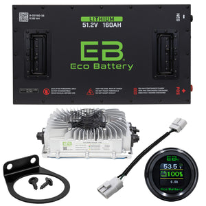 Eco Lithium Battery Complete Bundle for ICON 51.2V 160Ah