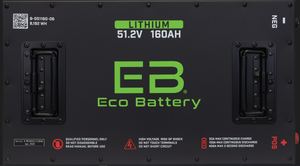 Eco Battery 51v 160Ah Lithium Battery ONLY SALE for 48v Golf Carts