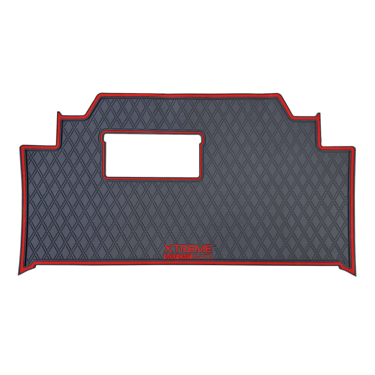 Xtreme Mats Club Car Onward & Tempo Floor Mat | Full Coverage Black & Red | 2026-Up