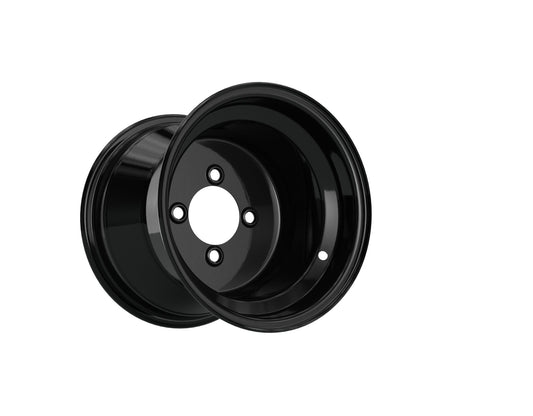 10" Matte Black Steel Wheel (3:5 Offset)