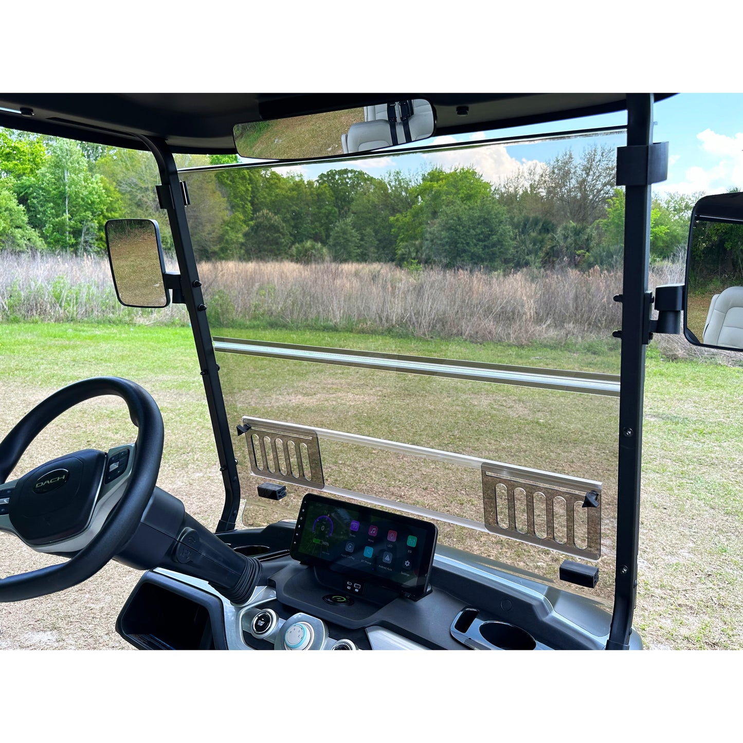 RedDot DACH Apollo Clear Vented Folding Windshield (2025+)