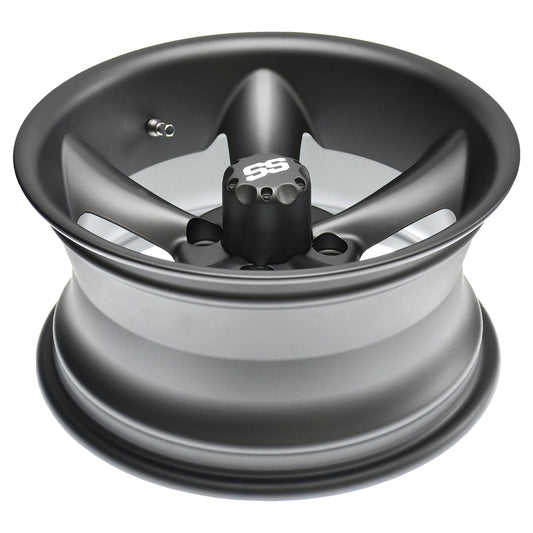 12" GTW Godfather Matte Gray Wheel