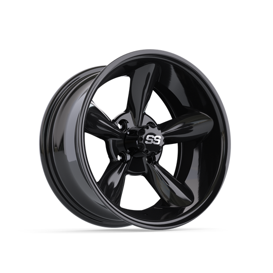 14" GTW Godfather Black Wheel