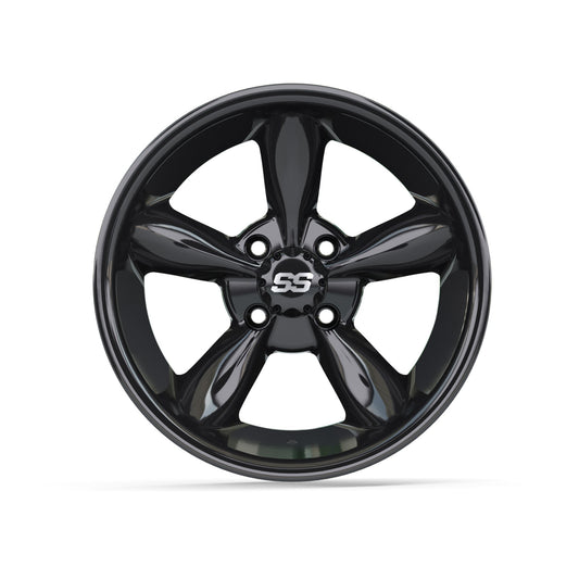 14" GTW Godfather Black Wheel