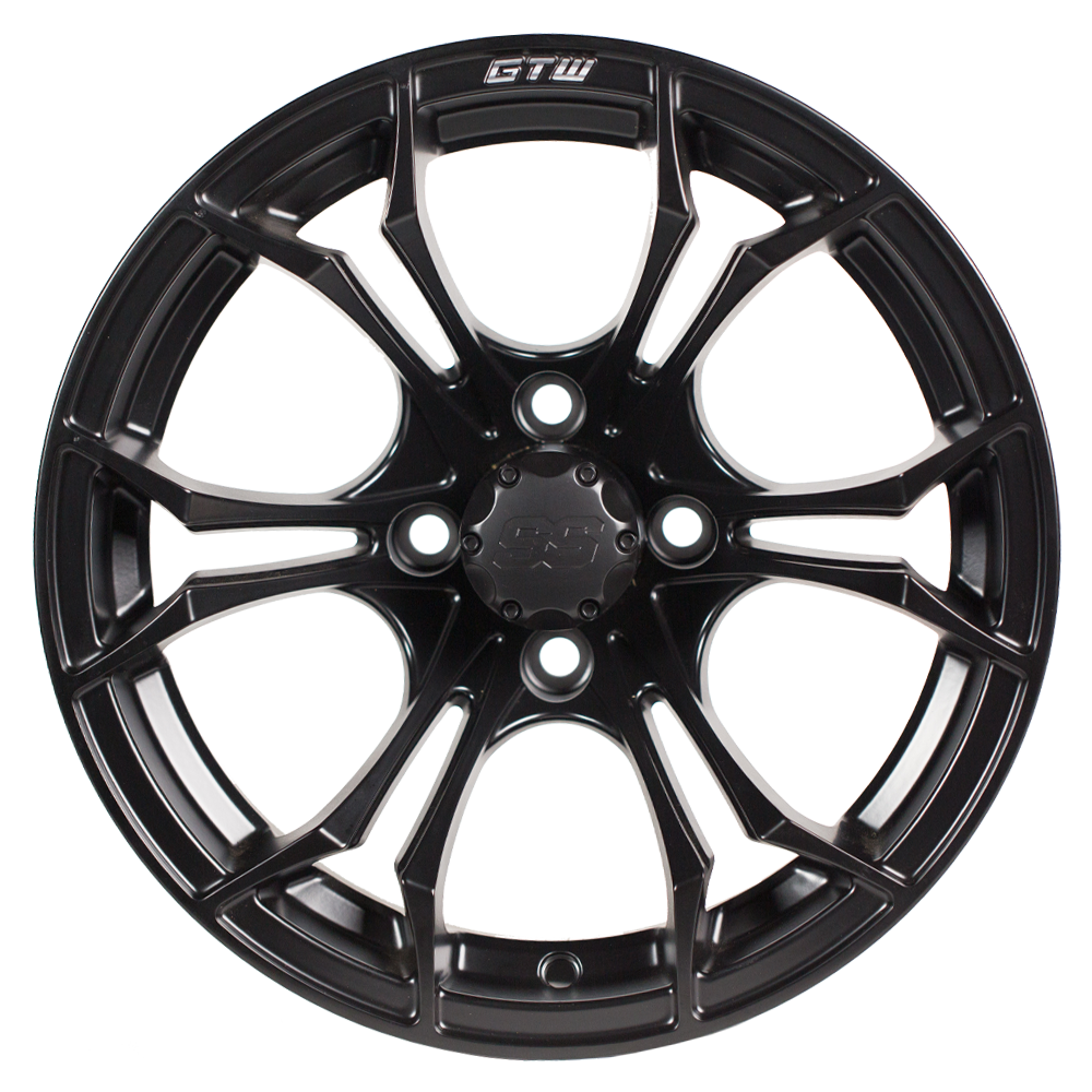GTW Spyder Matte Black Wheel - 14 Inch