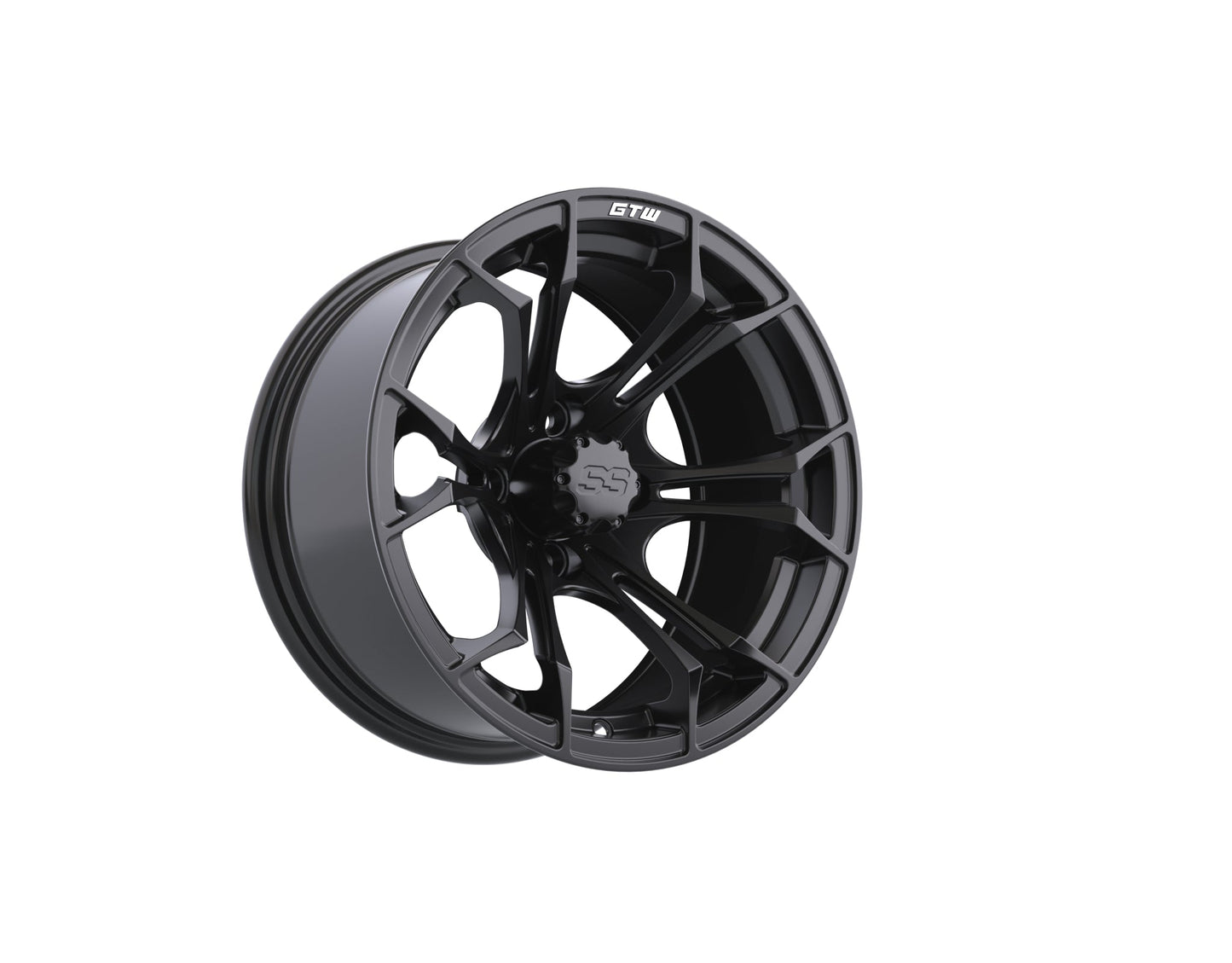 GTW Spyder Matte Black Wheel - 14 Inch