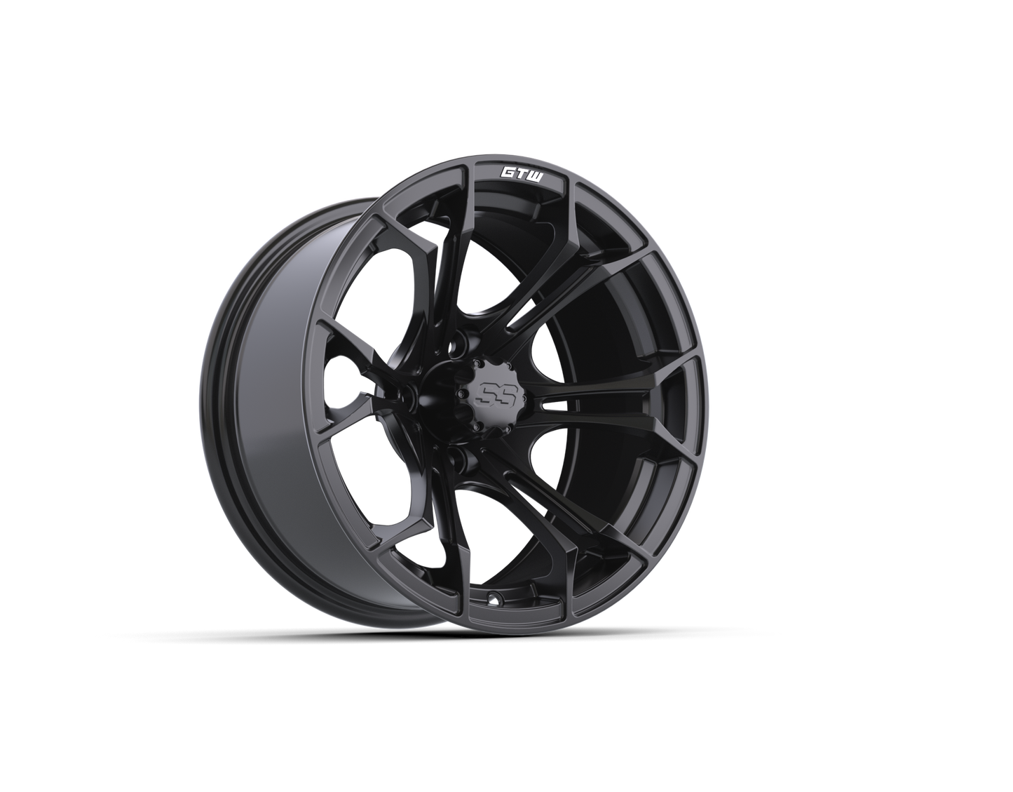 GTW Spyder Matte Black Wheel - 14 Inch