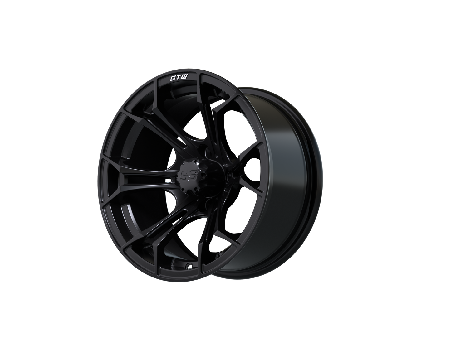 GTW Spyder Matte Black Wheel - 14 Inch