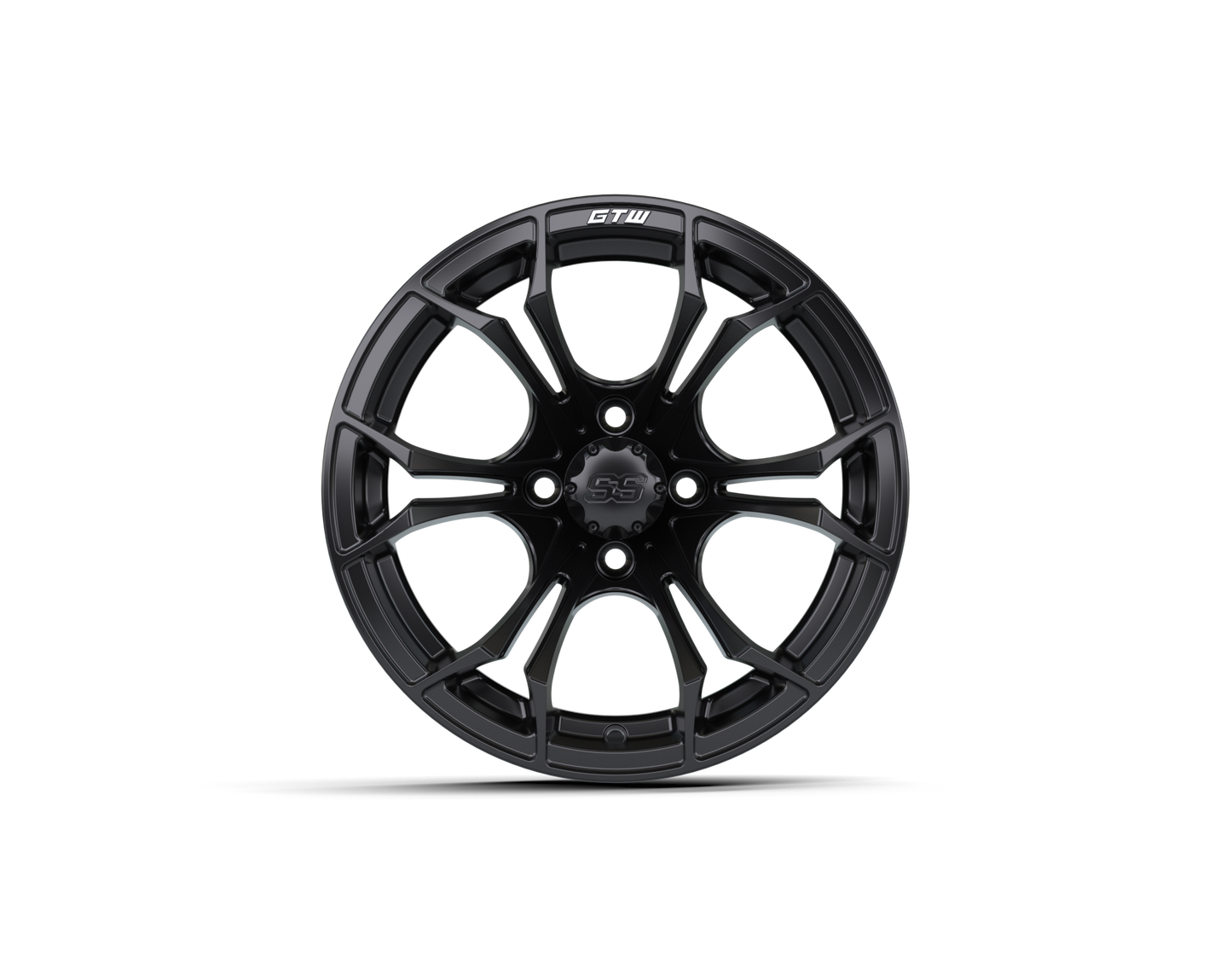 GTW Spyder Matte Black Wheel - 14 Inch
